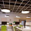 Plafoniera LED aplicat/suspendat XPILL 60W CCT(3/4/6000K) Ø600 mm IP40 110° SWH Arelux PXRU03CCT SWH
